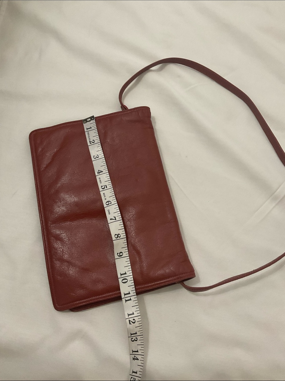 Jay Hebert NY Classic Brown, vintage Leather Shoulder Bag - Picture 5 of 6
